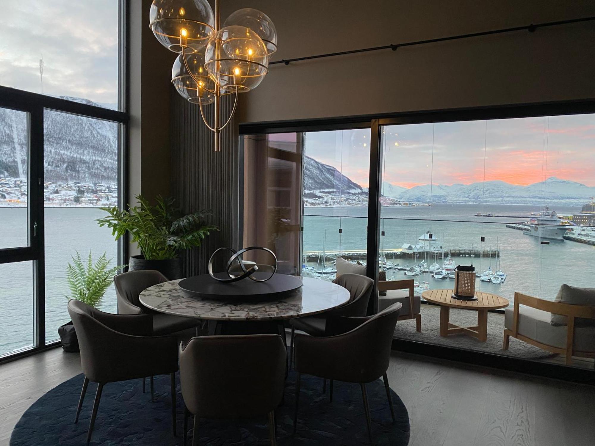 Vindlys Luxury Penthouse Apartment Тромсе Екстер'єр фото