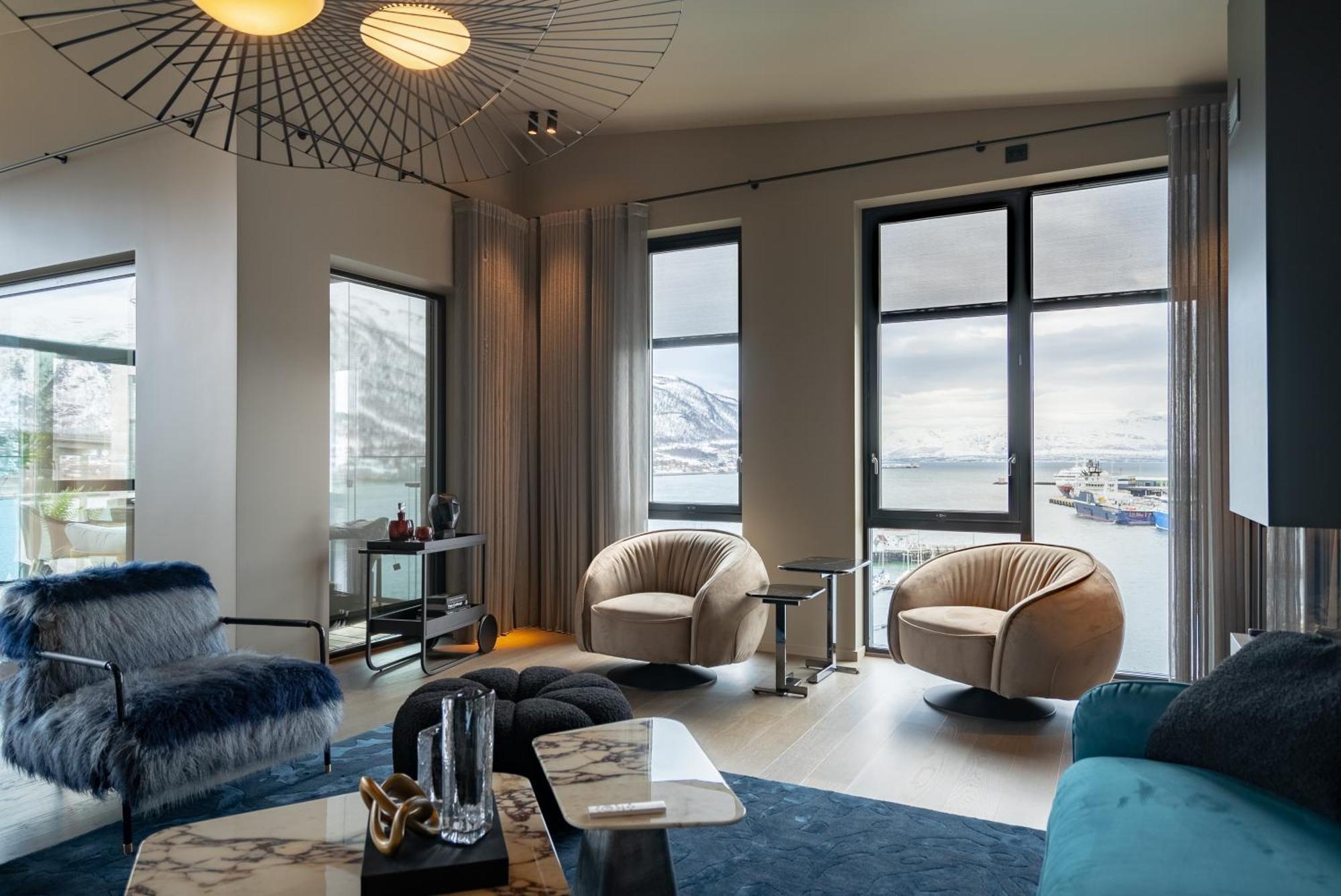 Vindlys Luxury Penthouse Apartment Тромсе Екстер'єр фото